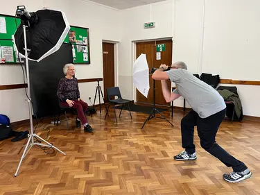 Nikon magazine assets by Dom Salmon. Behind the scenes.